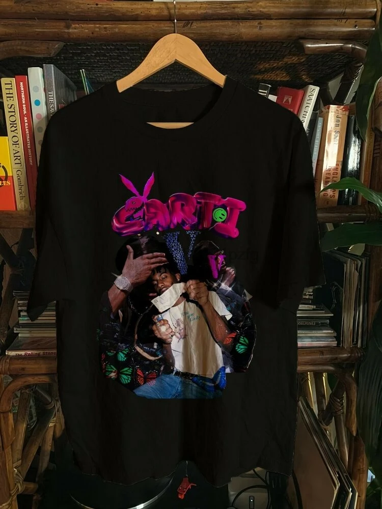 Футболка в стиле хип-хоп рэп Playboi Carti эксклюзивная одежда |