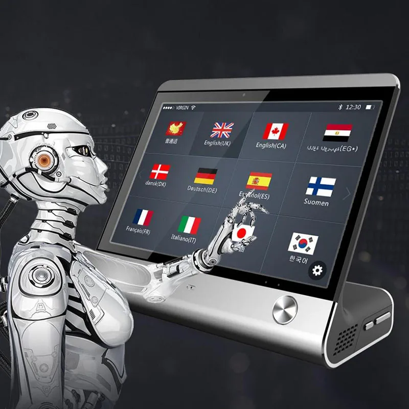 8 дюймов High-end AI коммерческих Smart голос переводчика в режиме реального времени