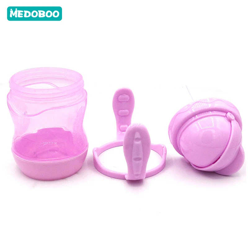Medoboo детская бутылка для воды Поильник мультфильм герметичные Gourd колено детские носки для того чтобы поить кружка-непроливайка аксессуары для кормления учебный Поильник