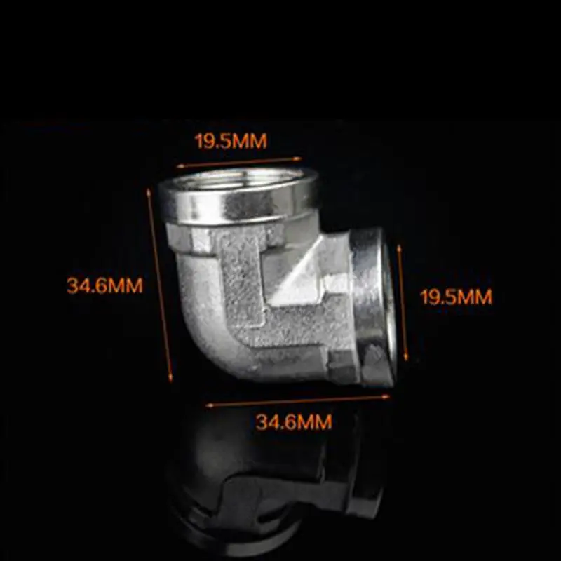 L Тип 201 фитинги из нержавеющей стали локоть соединитель 1/2 &quotдо 1/2&quot BSP Женская