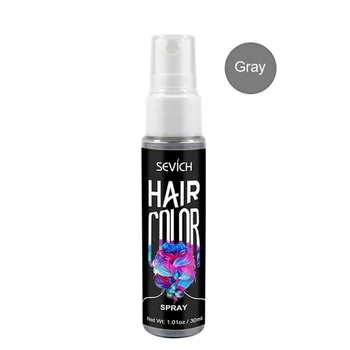 

30ml Dye Hair Spray Non Toxic Unisex Temporary Portable One Off Convenient Coloring Washable Liquid Practical DIY Easy Clean