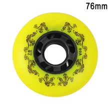 Новые 4 шт колеса для роликовых коньков 90A твердость раздвижные роликовые прочные скользящие коньки