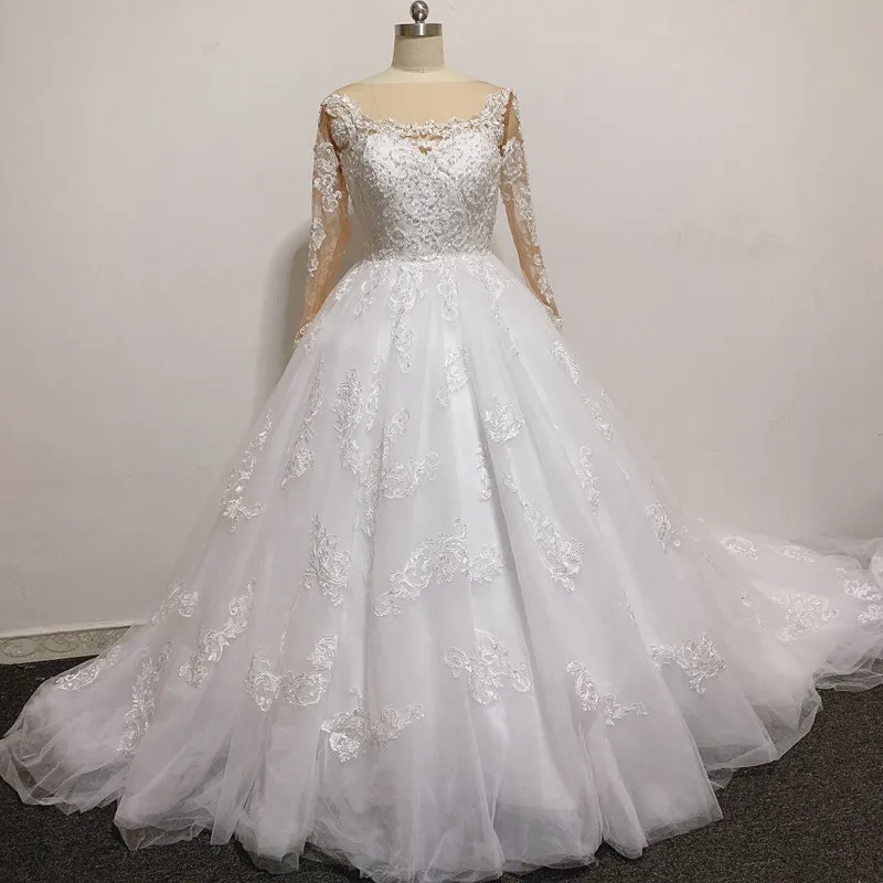 

Lace Wedding Dress Custom Made Bridal Gown