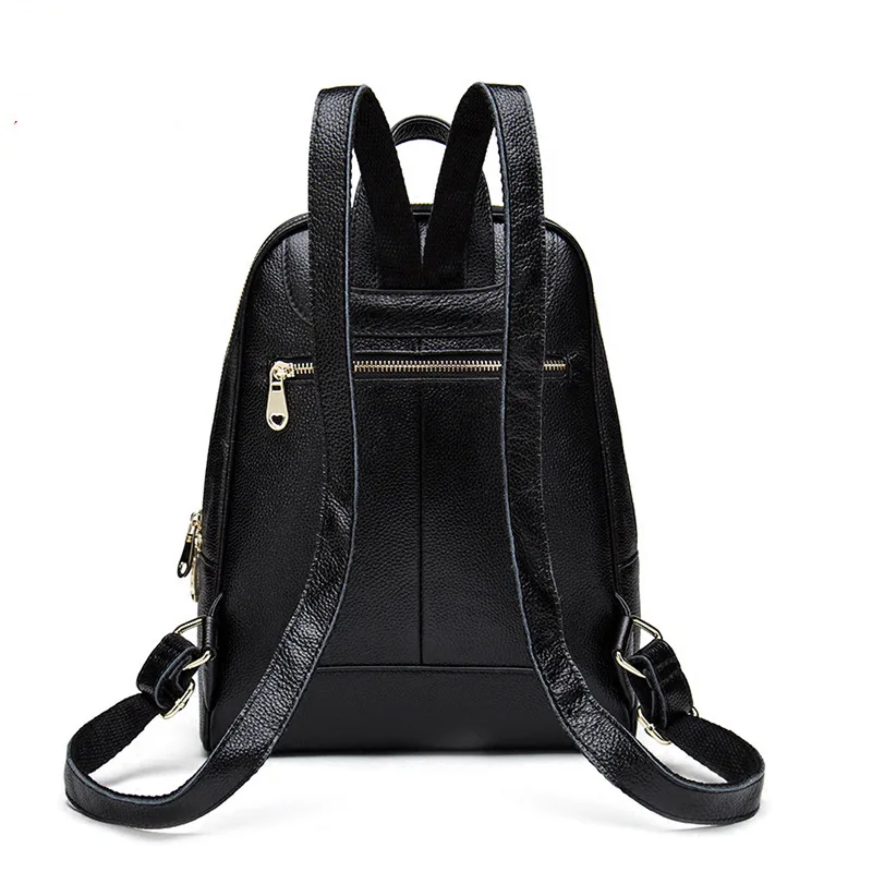 

Summer Spring New Products Genuine Leather Shoulder WOMEN'S Bag Tassels Korean-style Tide-Layer Leather Backpack Fashion Handbag