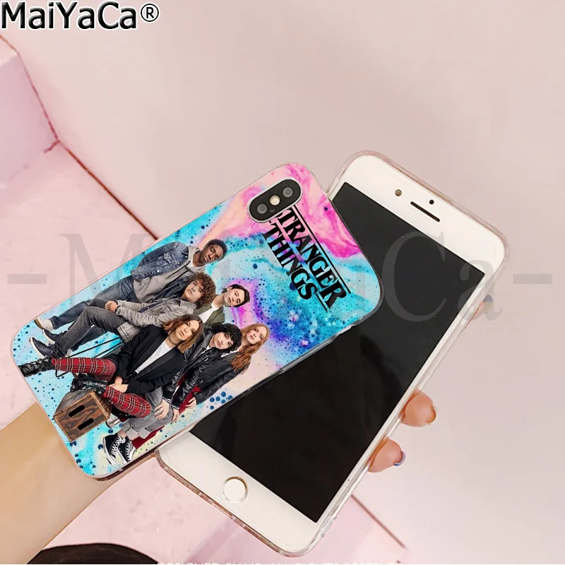 MaiYaCa Stranger Things Сезон 3 ТПУ Мягкий силиконовый чехол для телефона чехол для Apple iPhone 8 7 6 6S Plus X XS MAX 5 5S SE XR чехол - Цвет: A5