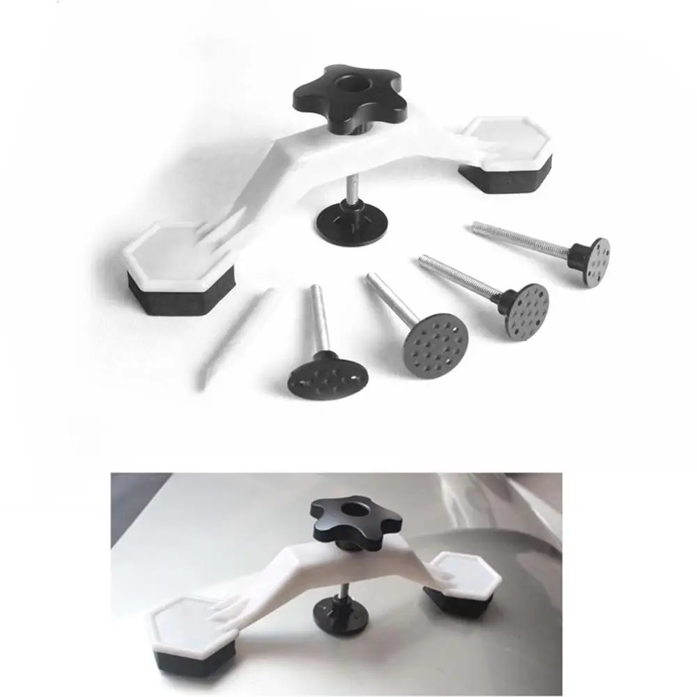 

New Paintless Dent Repair Hand Tool Kit Set Instrument Car Body Hail Damage Fix Bridge Pulling Dent Adhesive Glue Removal Tab