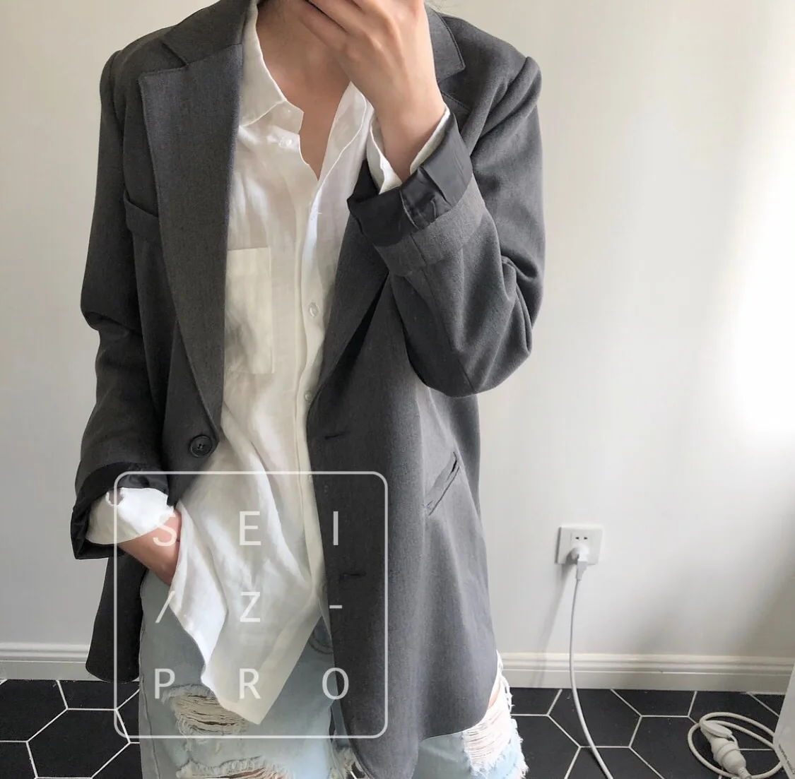 Camisa de Linho Solto Manga Batwing Sólido Clássico Simples Verão Respirável Confortável Protetor Solar Longa Feminino Topos 100% 15 Moda Feminina