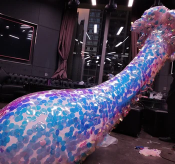 

4cm Large Sequin Embroidery Mesh Fabric Designer DIY Party Dress Material Telas Por Metro Bazin Riche Getzner Stoffen 90x130cm