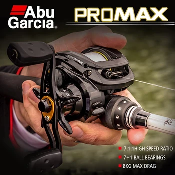 شراءبكرة صيد السمك من Abu Garcia PRO MAX3 PMAX3 ، 7 + 1BB ، نسبة التروس 7.1:1 ، أقصى سحب 8 كجم ، بكرة لف الصيد ، بكرة صب