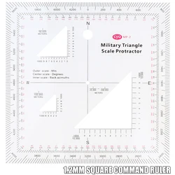Coordinate Scale Outdoor Survival Supplies for UTM/MGRS/USNG Metric-based Coordinate Systems 1:25000 1:50000 1:100000 1:250000