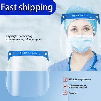 

1pc Multi-function Cap Anti Oil Hat Eye Windproof Hat Anti-saliva Face Cover Cap