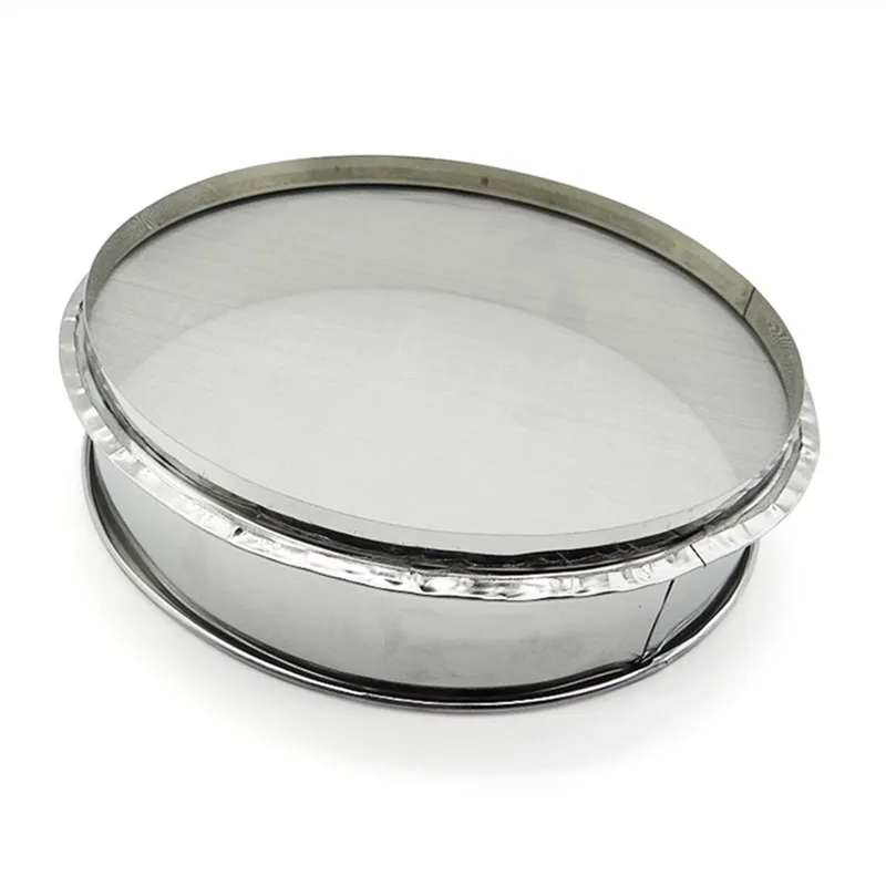 Ceramic glaze sieve 10/20/30cm stainless steel filter sieve 80/100/120 mesh glaze pigment slurry filter ceramic tools pottery tools