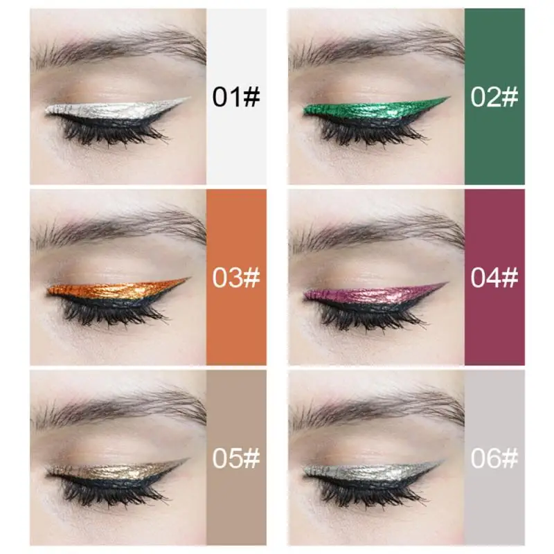 

Kiss Beauty Waterproof Eyeliner Shiny Pearly Long-lasting Quick-drying Matte Without Applying Liquid Eyeliner Beauty Girl Gift