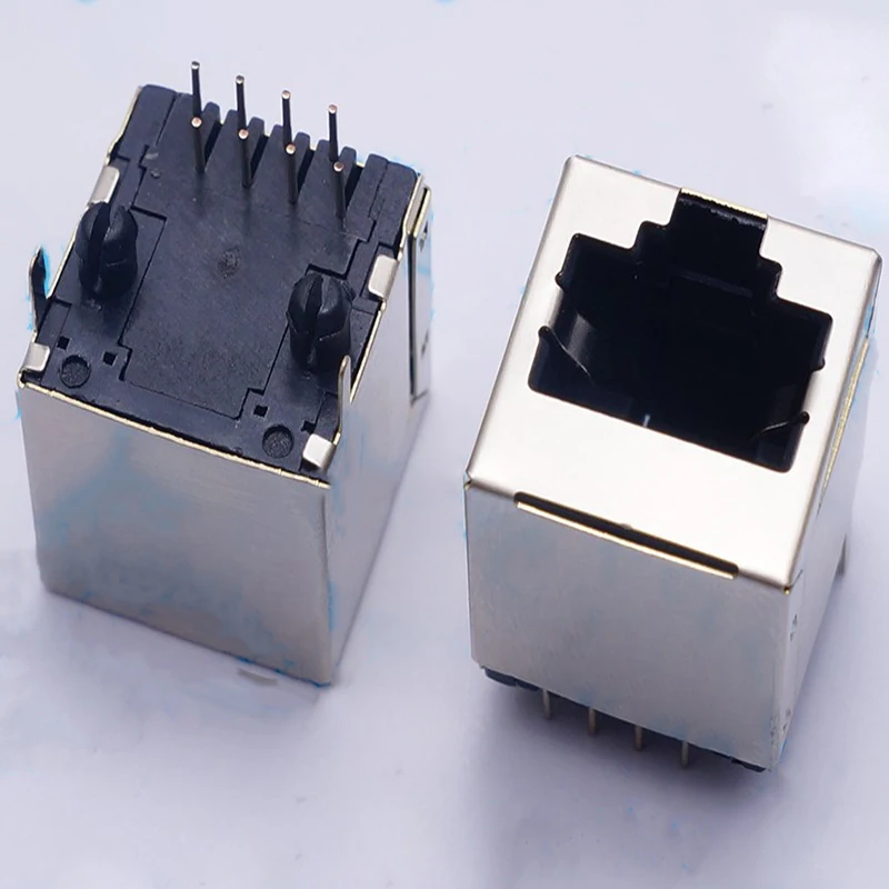 

50 pcs - 5000 pcs RJ45 5224 vertical network socket RJ45 socket 5224-8P8C vertical straight plug