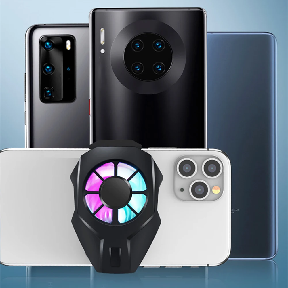 Фото Охлаждающий радиатор для вентиляторов Android IOS охлаждающий кронштейн Xiaomi iPhone XS Охлаждающий радиатор для вентиляторов Android IOS охлаждающий кронштейн Xiaomi iPhone XS