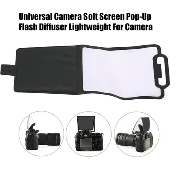 

Universal Camera Soft Screen Pop-Up Flash Diffuser Super Lightweight Soft Screen Pop-Up Flash Diffuser For Camera