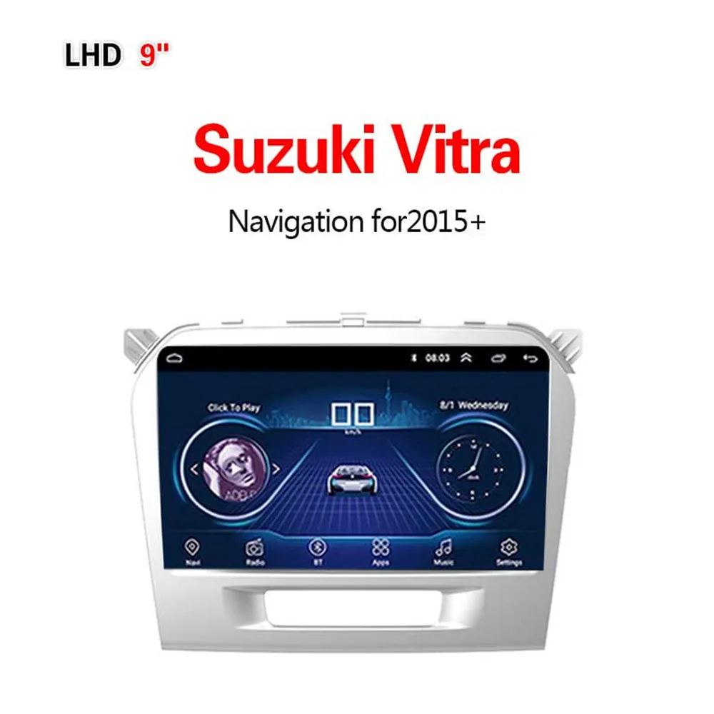 Lionet gps навигация для автомобиля Suzuki Vitra+ 9 дюймов LS2001X - Размер экрана, дюймов: WIFI 1G16G