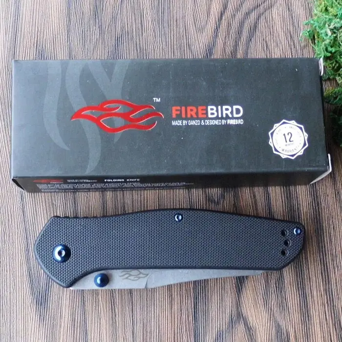 Складной нож Ganzo G7562 F7562 Firebird 58 60HRC 440C с лезвием походный инструмент для выживания