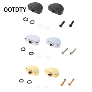 

OOTDTY Big Semicircle Guitar Tuning Pegs Tuners Machine Heads Buttons Knobs Handle