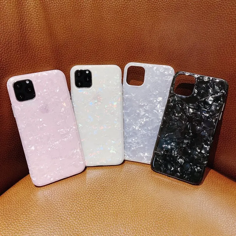 

Case For IPhone 11 Soft IMD Shell Pattern Phone Back Cover For IPhone 11 Pro 11 Pro Max Ultra Thin Anti-Fall Protection Cases