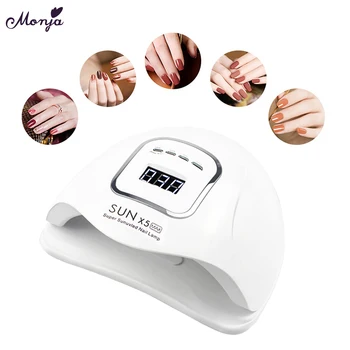 

80W UV LED Lamp Nail Dryer 45 Pcs Leds Gel Polish Fast Curing Nail Lamp Smart Auto Sensor Timer Nail Manicure Tool