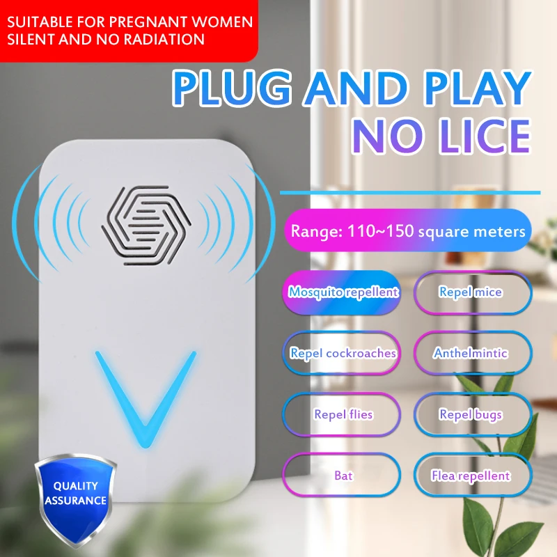 Ультразвуковой очиститель мышей Электронная мышь устройство против комаров