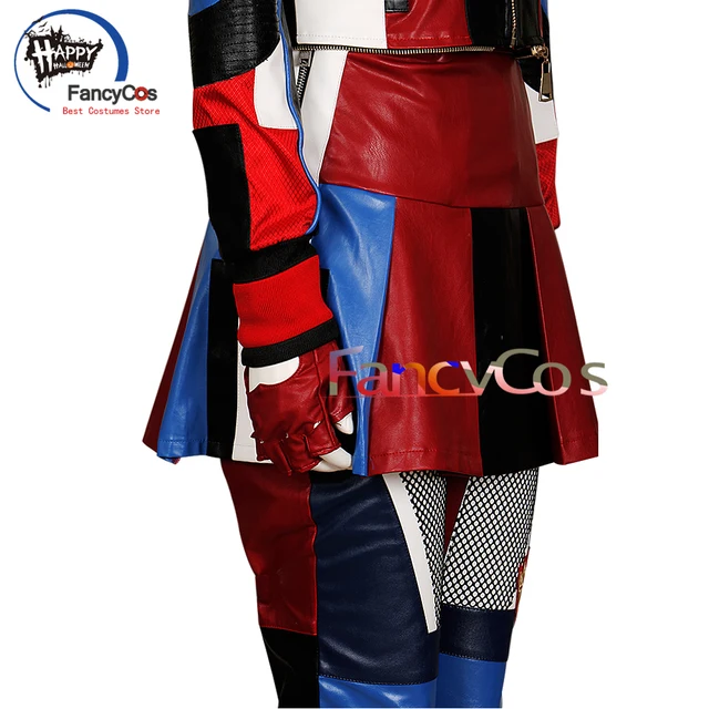 Costume Descendants 3 Per Bambini - Set Gilet, Giacca E Pantaloni Per Halloween, Carnevale E Cosplay - Taglie 120-160 - Foto 9