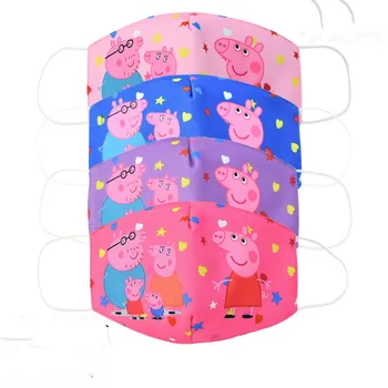 

New Peppa Pig Doll Face Masks Adult and Children Cosplay Masks Dustproof Breathable Anti-haze Mask Cartoon Masks Protect Health