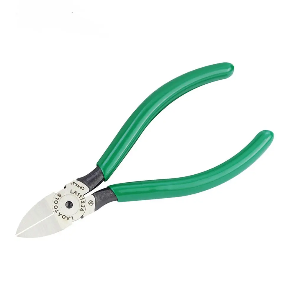 

LAOA Cr-V Plastic Pliers Side Snips Nippers Jewelry Electrical Wire Cable Cutters Cutting Electrictrician tool