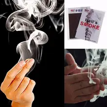 Прохладный крупным планом магический трюк Finger's Smoke Hell's Stage питания фантастический реквизит