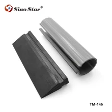 TM-146 черный смузи резиновый скребок с насадкой-трубкой