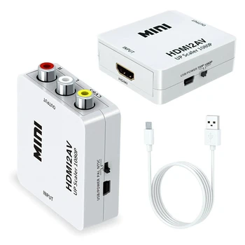 

Mini Composite 1080P HDMI to RCA Audio Video CVBS AV Adapter Converter For HD TV