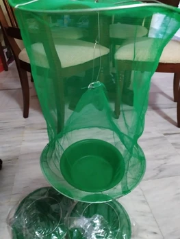 

10/5/1pcs Pest Control Reusable Hanging Fly Catcher Killer Flies Flytrap Cage Net Trap Garden Home Yard Supplies