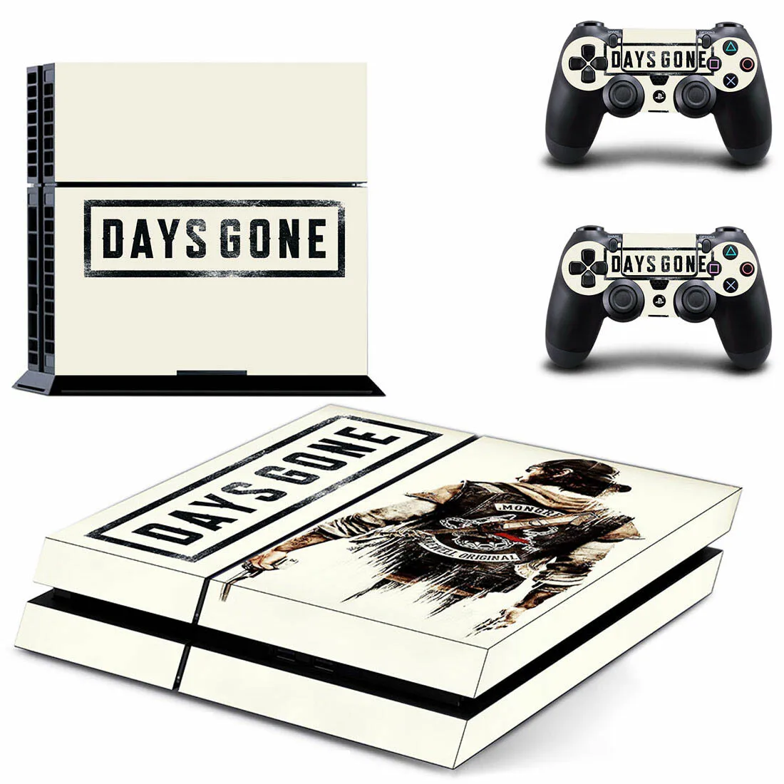 Days Gone Play station 4 стикер s, PS 4 Виниловая наклейка для PS4 Pegatinas Adesivo для консоли playstation 4 и 2 контроллера