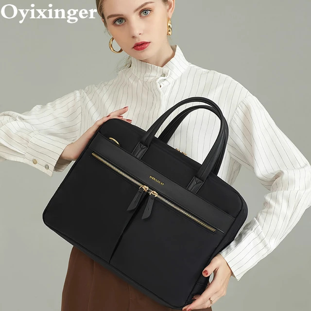 Business Briefcase Womens Work  Laptop Business Handbag Women - 2023  Business - Aliexpress