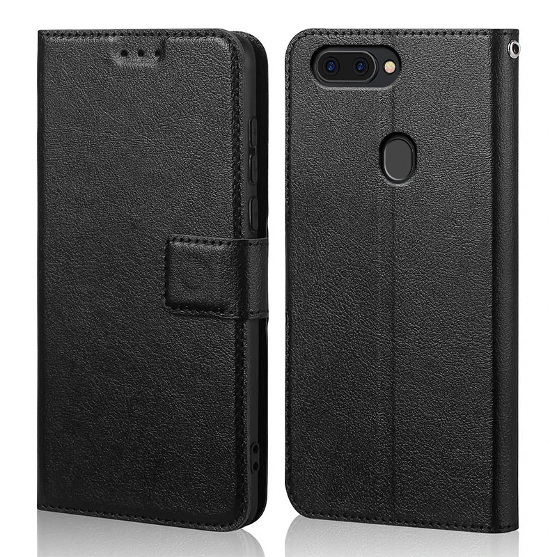 Case Wallet Flip Leather & silicone back Skin stand for OPPO R11S Plus cover phone funda pouch bag