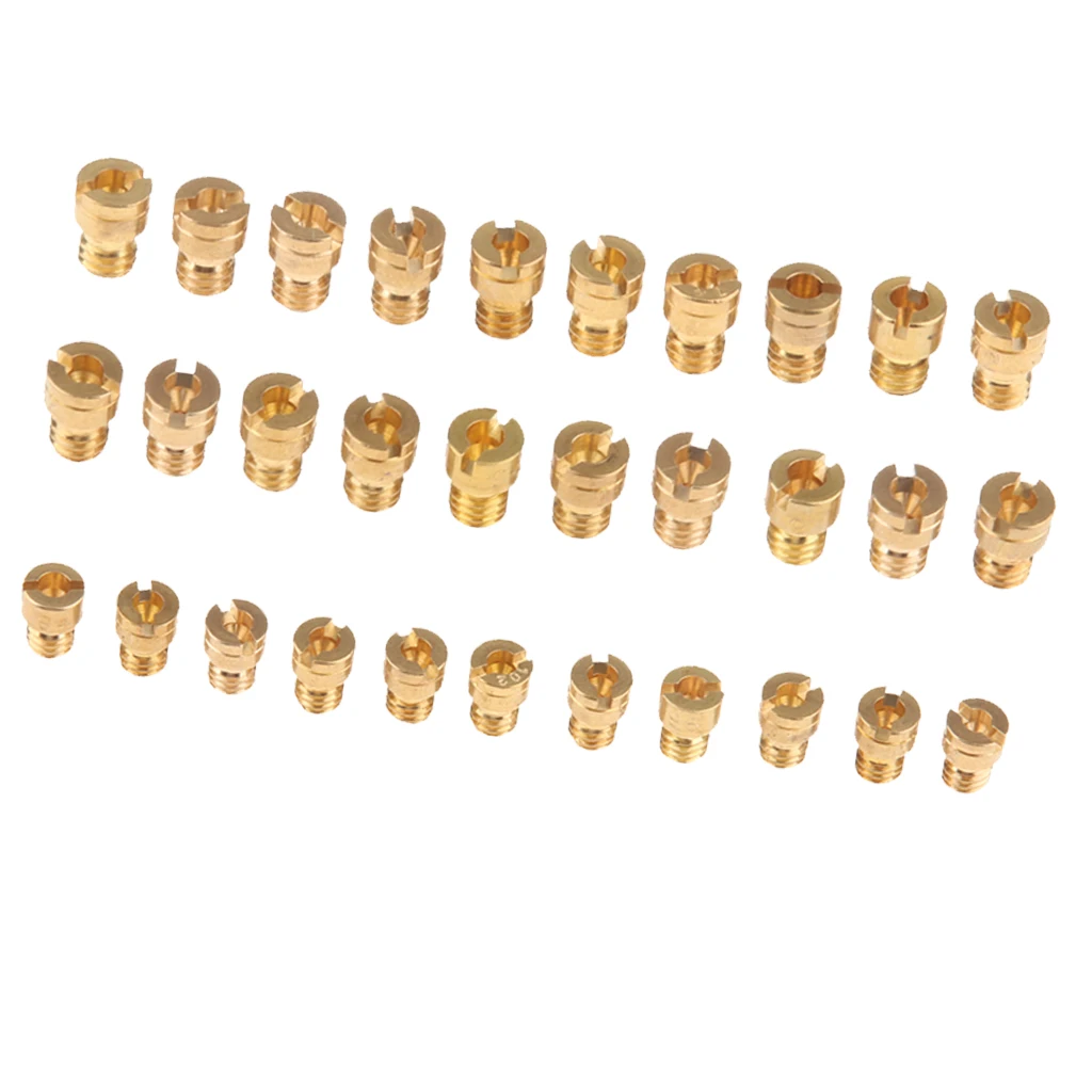 Main Round Fuel Jet 72 74 75 76 78 80 82 85 87 88 For Keihin CVK Carb