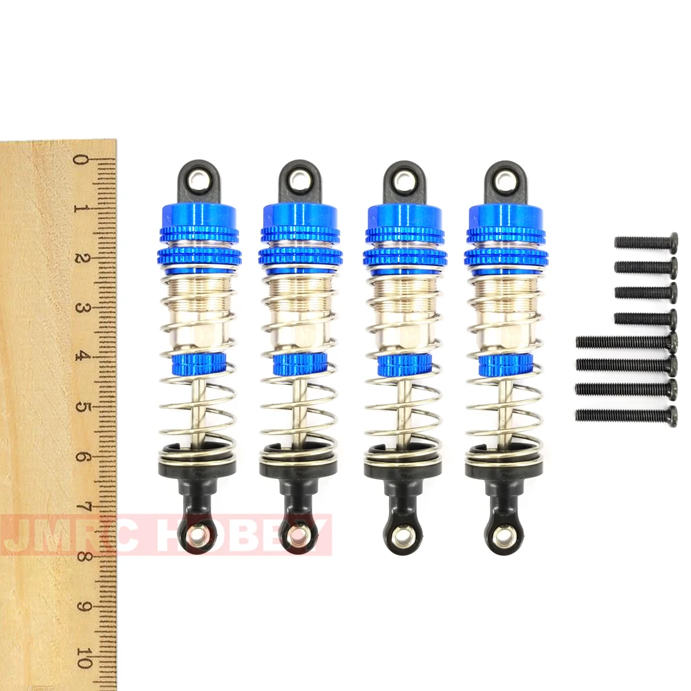 Alomejor 4 Ammortizzatori In Metallo Per RC 80mm – Upgrade Perfetto Per MN G500 | Sospensioni Morbide E Resistenti Per Una Guida Fluida - 3