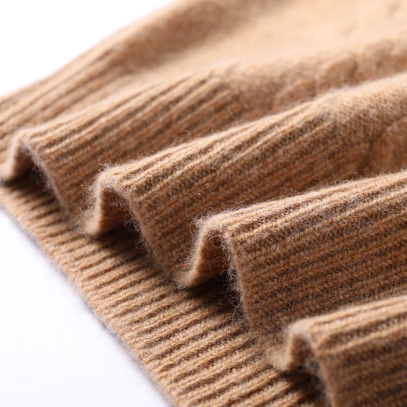 new 100% Pure Goat Cashmere Knitted Sweater Women 