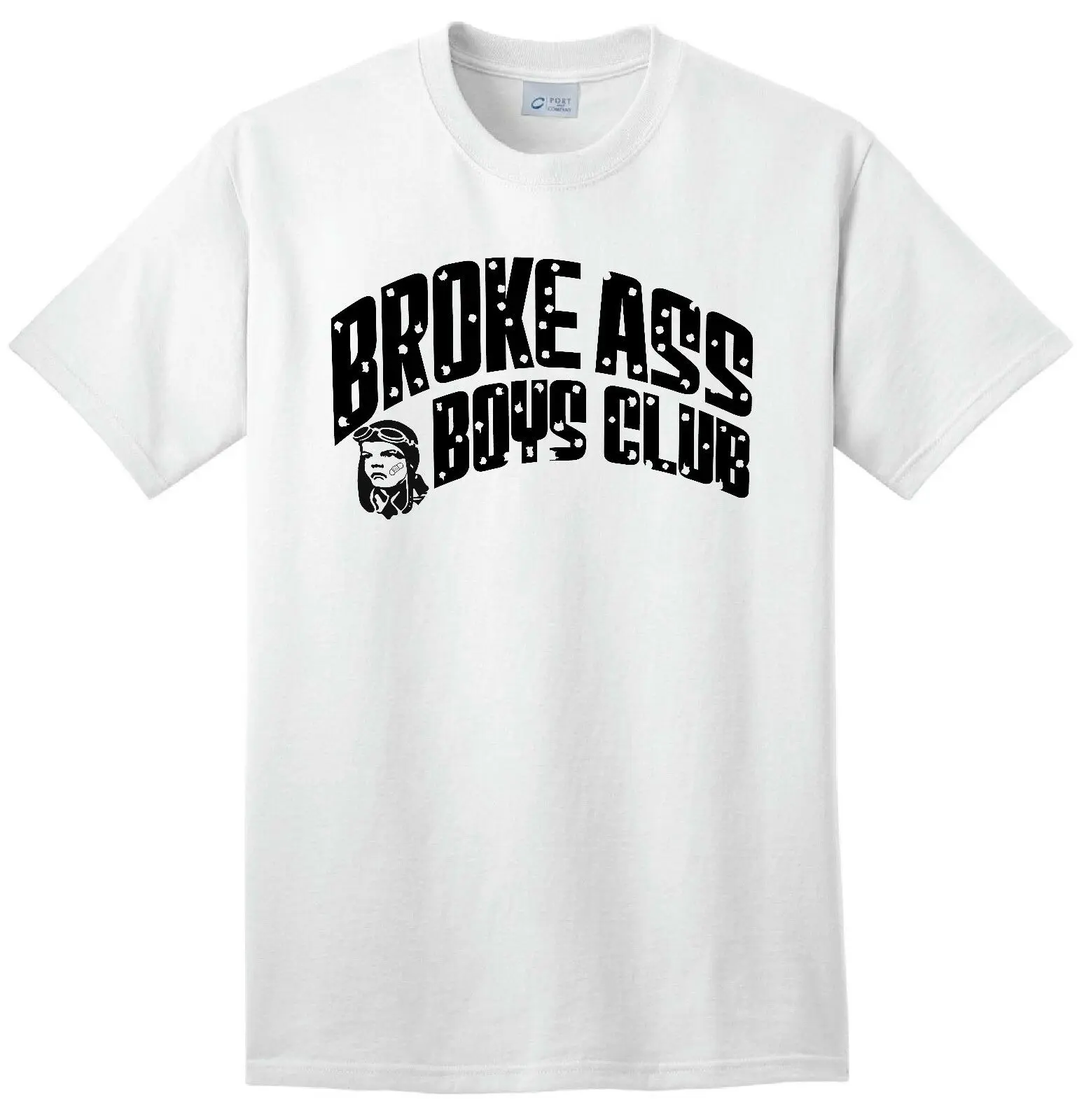 Broke Ass/Клубная футболка для мальчиков-биллионеров пародия уличная одежда новая
