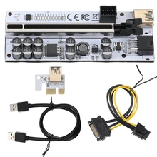 

VER012MAX USB 3.0 PCI-E Riser VER012MAX Express Cable Riser For Video Card X16 Extender PCI-E Riser Card Adapter Extension
