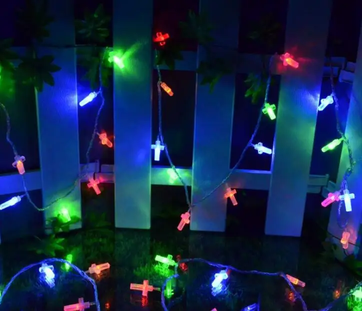 Светодиодная гирлянда с перекрестными лампами Декоративная для свадьбы