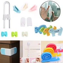 1 шт. Детская безопасность замок для детей безопасные замки легко для детей, защита для детей безопасность раздвижные оконные замки для нажимной двери