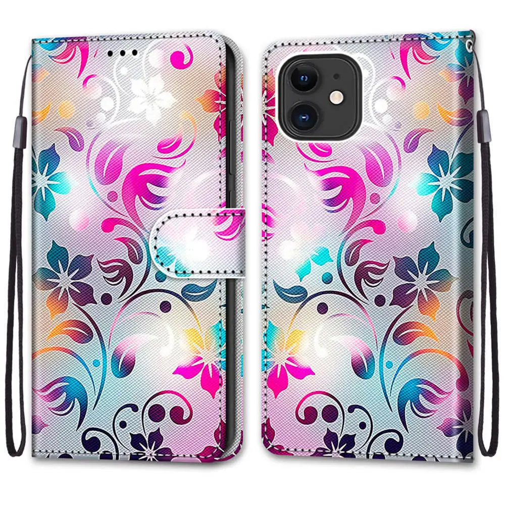 苹果 12 mini #B07渐变炫彩花 -1.jpg_.webp