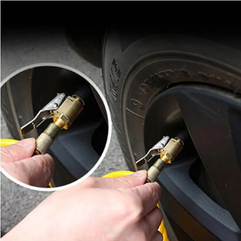 Car Air Pump Chuck Clip Tyre Tire Inflator Valve Connector for Kia Rio K2 K3 K4 K5 KX3 KX5 Cerato Soul Forte Sportage R Sorento |