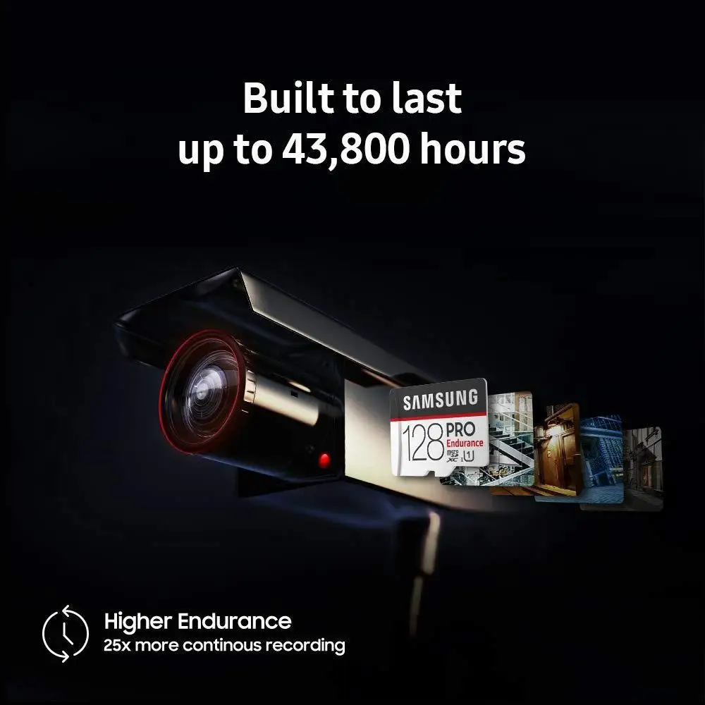 Карта памяти samsung MicroSDHC PRO Endurance 32 Гб 64 Гб 128 Гб класс 10 UHS-1 U1 4K microSDXC microSDHC для телефона