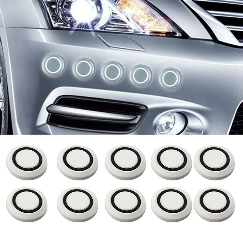 10 Pcs/pack Door Edge Trim Guard Corner Bumper Protector Round Protective Sticker Car Anti-Collision Anti-Scratch