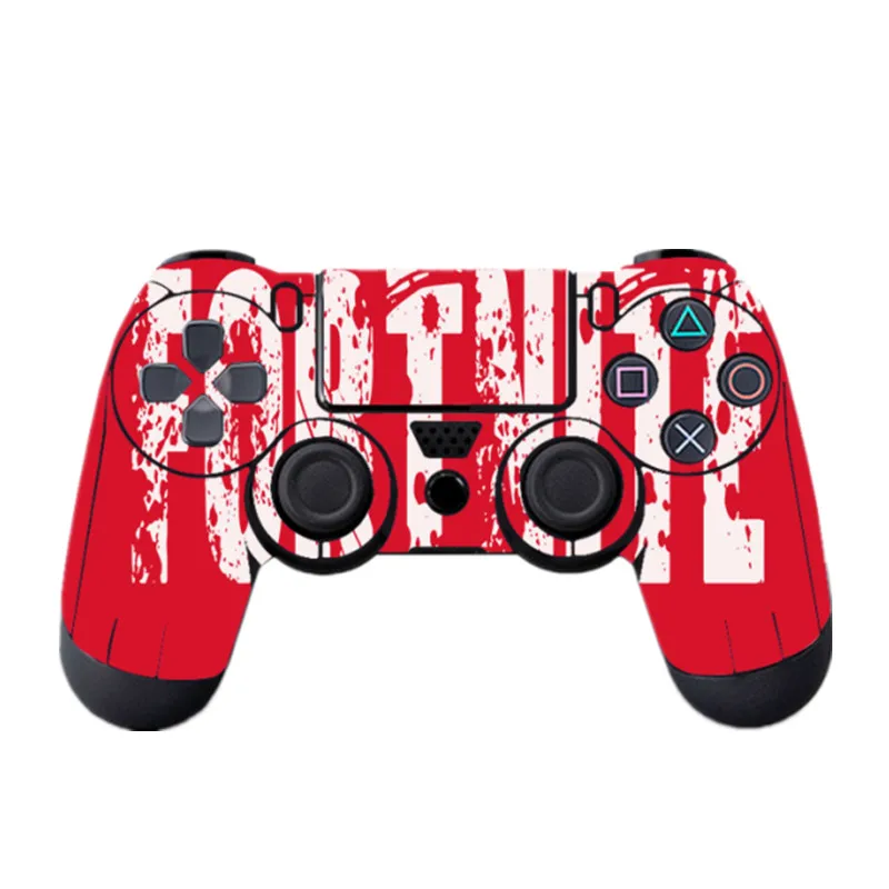 Skin Sticker For PlayStation 4 PS4 Gameing Controller Accessories Protection Anti-slip Decal Stickers For SONY PS 4 Console Case 