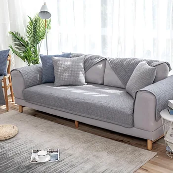 

Non Slip Sofa Cushion Four Season Comfortable Pentagram Star Printing Simple Living Room Combination Sofa Cover