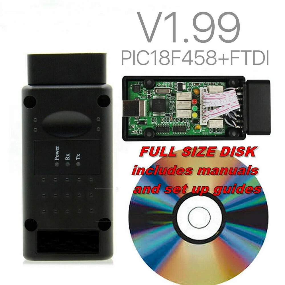 ELM327 V1.99 Bluetooth/Wifi OBD2 сканер v1.99 Elm 327 PIC18F25K80 автомобильный диагностический